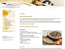 Tablet Screenshot of mushroomgrowers.org.nz